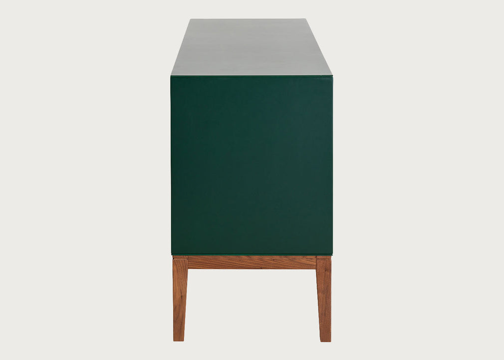 Lars Sideboard Green/Walnut