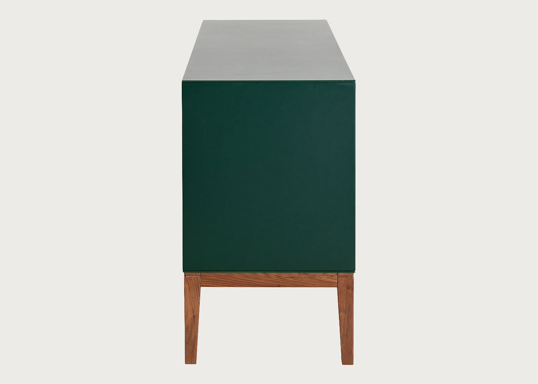 Lars Sideboard Green/Walnut