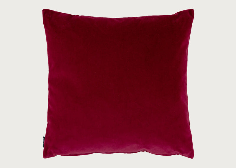 Velvet Cushion Claret
