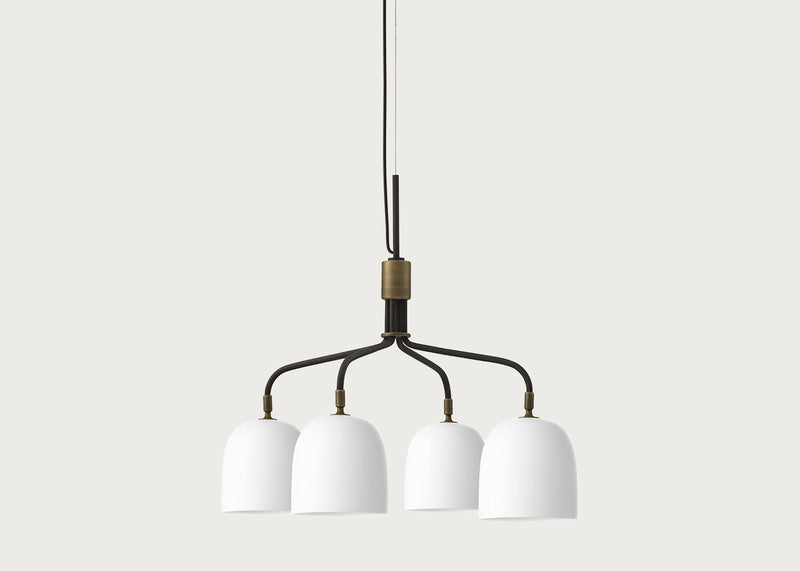 Howard Chandelier 4 Short Arm Bone China