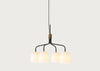 Howard Chandelier 4 Short Arm Bone China