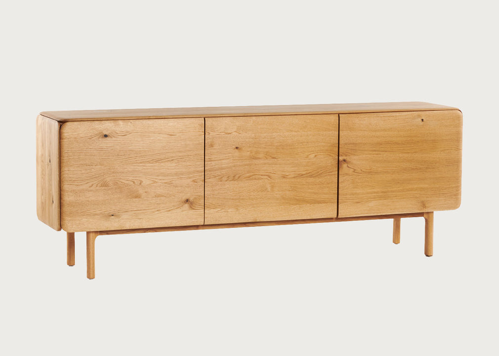 Cloud Sideboard 210cm in White Oiled Oak