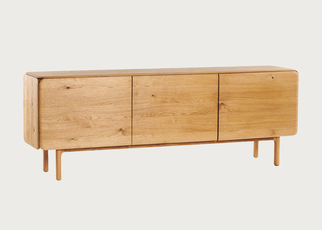 Cloud Sideboard 210cm in White Oiled Oak