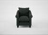 Devon Armchair Boucle Fern / Black