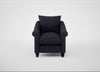 Devon Armchair Boucle Indigo / Black