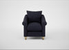 Devon Armchair Boucle Indigo / Natural