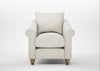 Devon Armchair Chunky Boucle Ecru / Natural