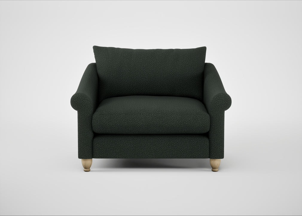 Devon Loveseat Boucle Fern / Natural