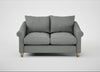 Devon 2 Seater Sofa Boucle Steel / Natural