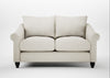 Devon 2 Seater Sofa Chunky Boucle Ecru / Black