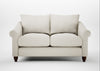 Devon 2 Seater Sofa Chunky Boucle Ecru / Walnut Stained