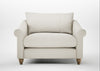 Devon Loveseat Chunky Boucle Ecru / Natural