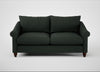 Devon 3 Seater Sofa Boucle Fern / Walnut Stained