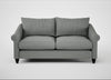 Devon 3 Seater Sofa Boucle Steel / Black