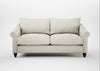 Devon 3 Seater Sofa Chunky Boucle Ecru / Walnut Stained