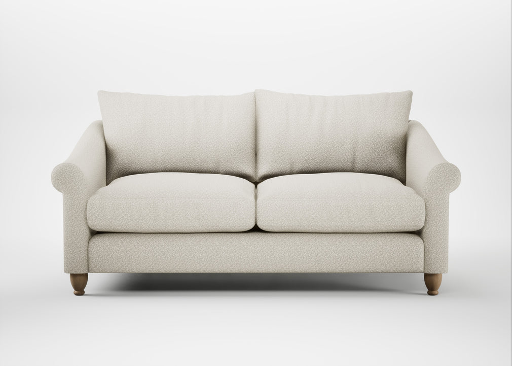 Devon 3 Seater Sofa Chunky Boucle Ecru / Natural