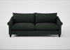 Devon 4 Seater Sofa Boucle Fern / Black