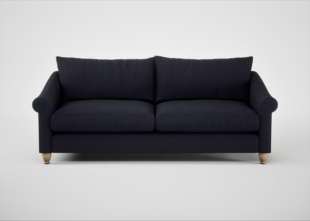 Devon 4 Seater Sofa Boucle Indigo / Natural