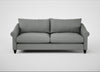 Devon 4 Seater Sofa Boucle Steel / Black