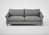 Devon 4 Seater Sofa Boucle Steel / Natural