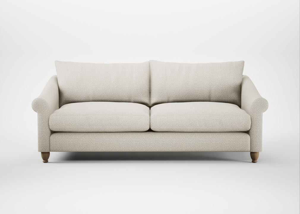 Devon 4 Seater Sofa Chunky Boucle Ecru / Natural