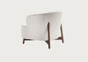 Copine Wood Lounge Chair Walnut Base Bouclage 01