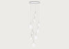 Alumina Large White 9 Pendant Light Canopy