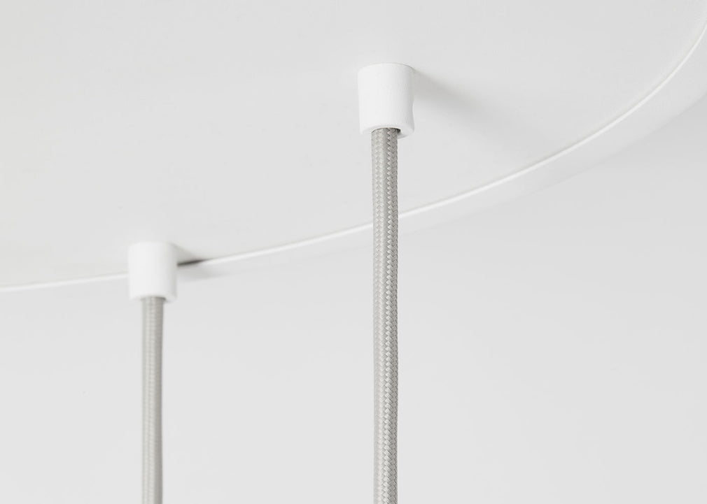 Alumina Large White 9 Pendant Light Canopy