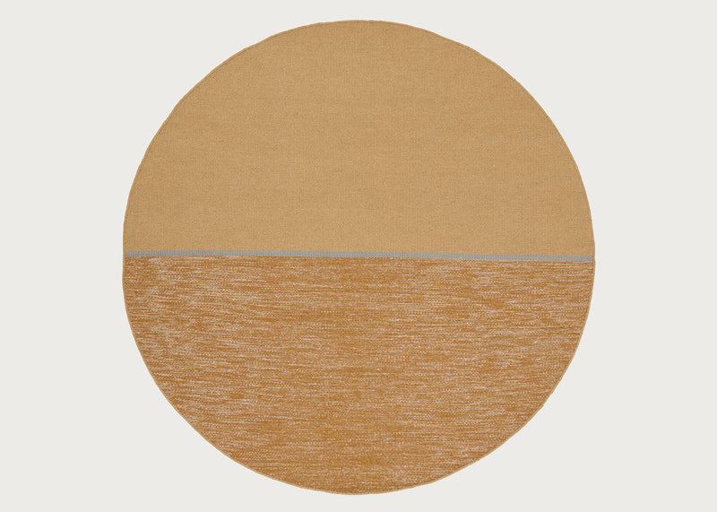 Magnatized Ochre Rug Round