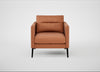 Altamura Armchair Old England Leather Cognac / Black