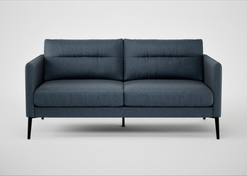 Altamura 2 Seater Sofa Old England Leather Blue / Black