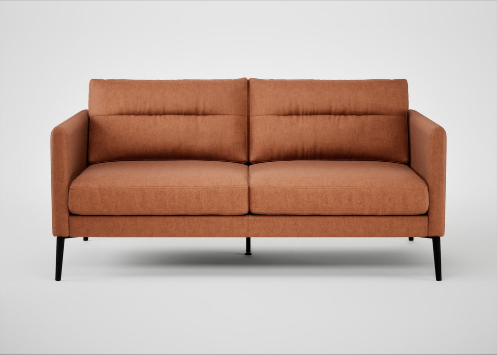 Altamura 2 Seater Sofa Old England Leather Cognac / Black