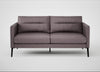 Altamura 2 Seater Sofa Old England Leather Grey / Black