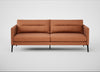 Altamura 3 Seater Sofa Old England Leather Cognac / Black