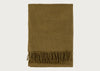 Pure Alpaca Throw Tobacco