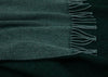 Two Tone Merino Throw Forest