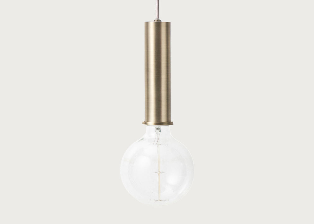 Collect Pendant Light Brass High