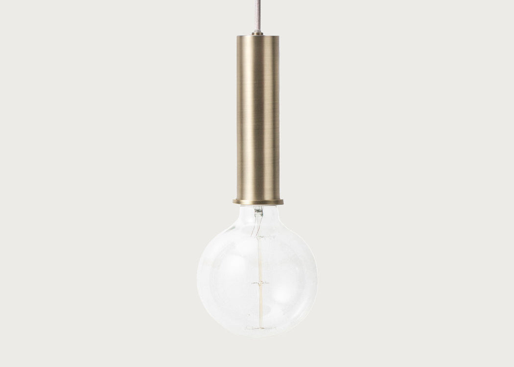 Collect Pendant Light Brass High