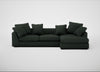 Cumulus Right Hand Facing Corner Sofa Boucle Fern