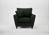 Torino Armchair Boucle Fern / Walnut Stained