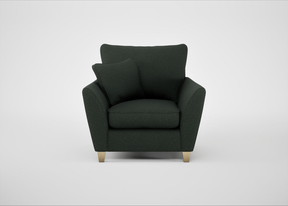 Torino Armchair Boucle Fern / Natural