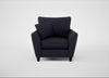 Torino Armchair Boucle Indigo / Black
