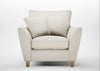 Torino Armchair Chunky Boucle Ecru / Natural