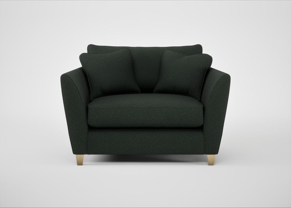 Torino Loveseat Boucle Fern / Natural