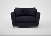 Torino Loveseat Boucle Indigo / Natural