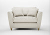 Torino Loveseat Chunky Boucle Ecru / Natural