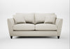 Torino 3 Seater Sofa Chunky Boucle Ecru / Black
