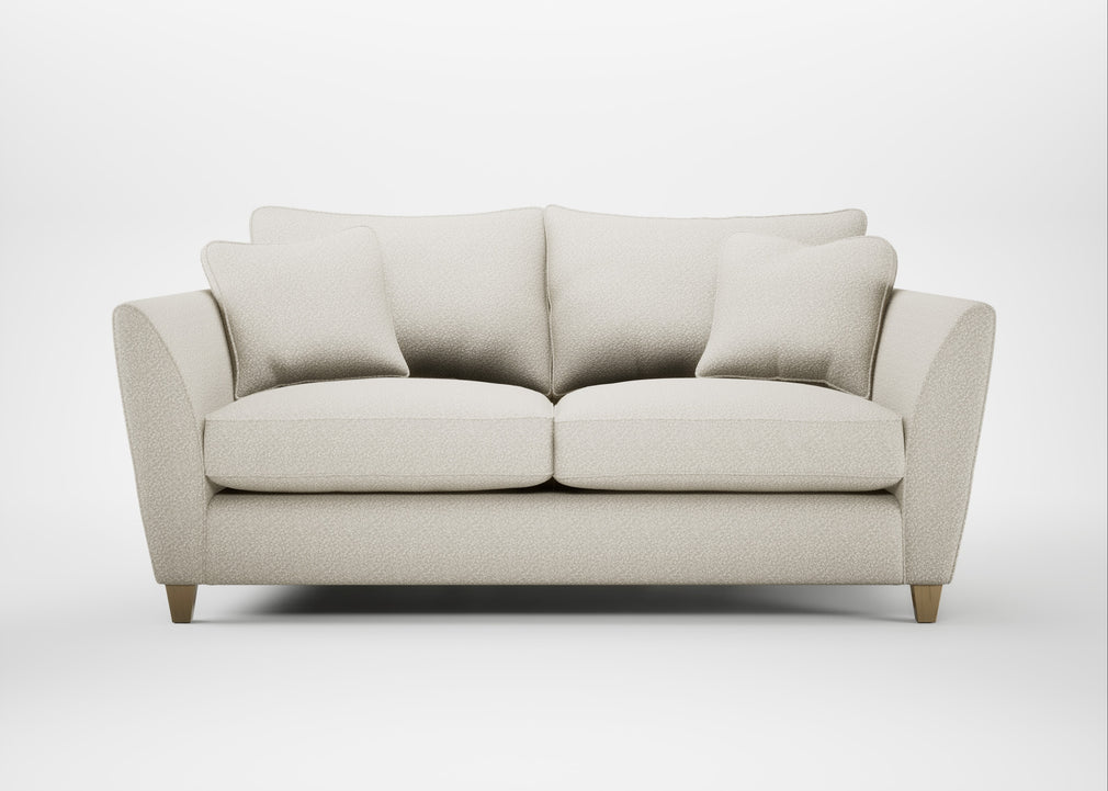 Torino 3 Seater Sofa Chunky Boucle Ecru / Natural