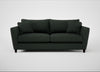 Torino 4 Seater Sofa Boucle Fern / Black