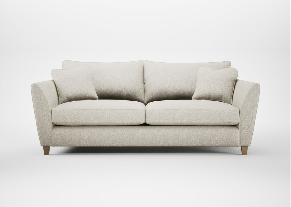 Torino 4 Seater Sofa Chunky Boucle Ecru / Natural